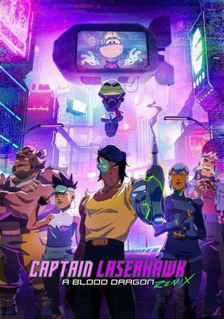 Captain Laserhawk: A Blood Dragon Remix. Cr. COURTESY OF NETFLIX &copy; 2023