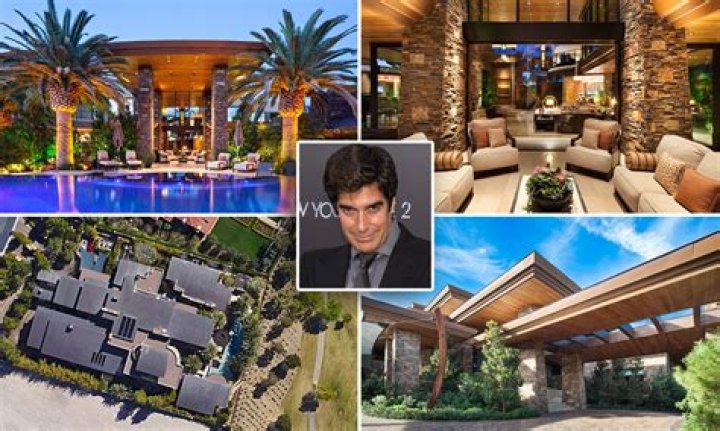 David Copperfield house in Los Angeles