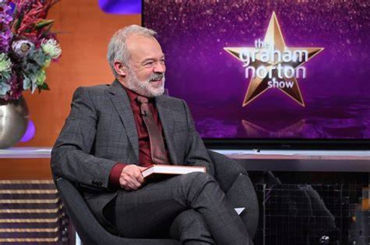 Graham Norton's pet Black Labradoodle