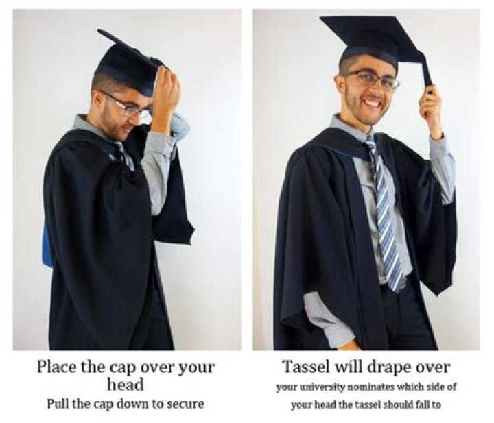 How do you wear a mortarboard?