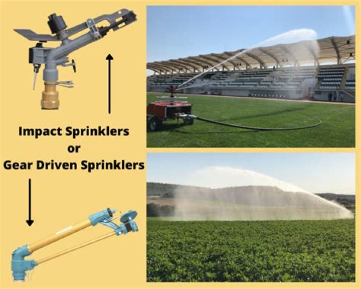 How does an impact sprinkler work?