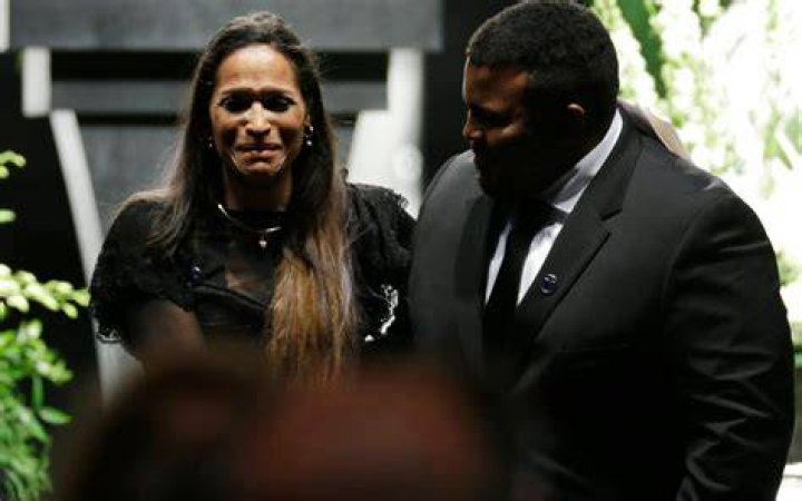 Image: Rasheda Ali with his husband Bob Walsh
