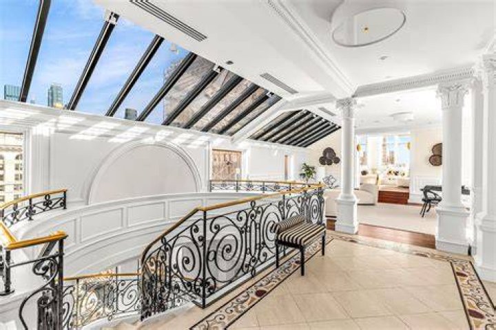 Inside the penthouse