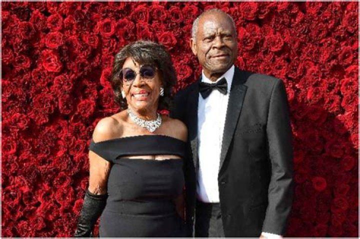 Maxine Waters With Her Husband Sid Williams
