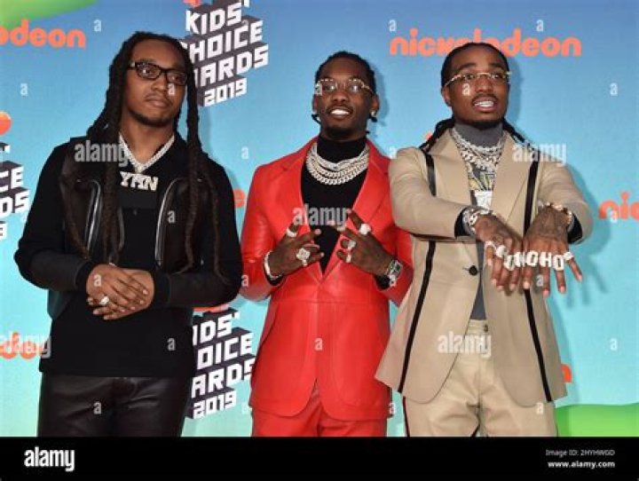 migos quavo offset takeoff Leon Bennett:Getty Images