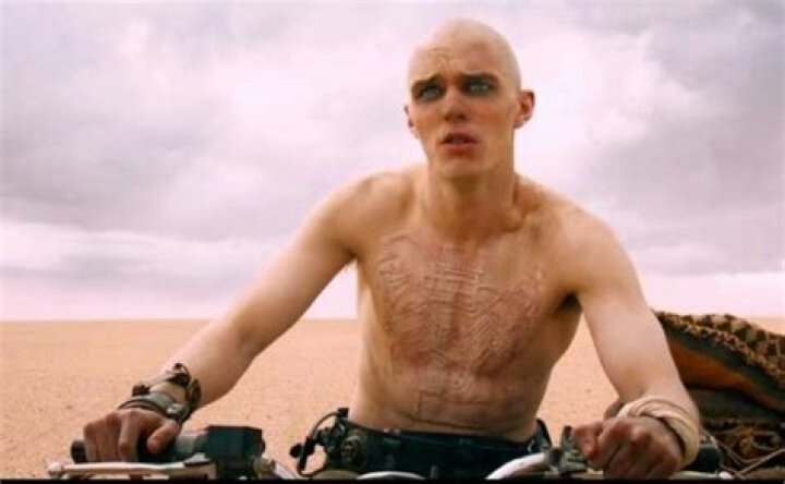 Nicholas Hoult in Mad Max: Fury Road