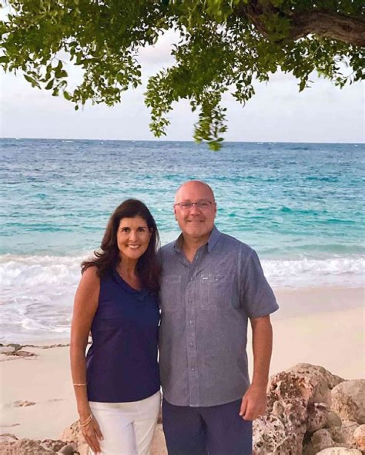Nikki with her partner, Michael