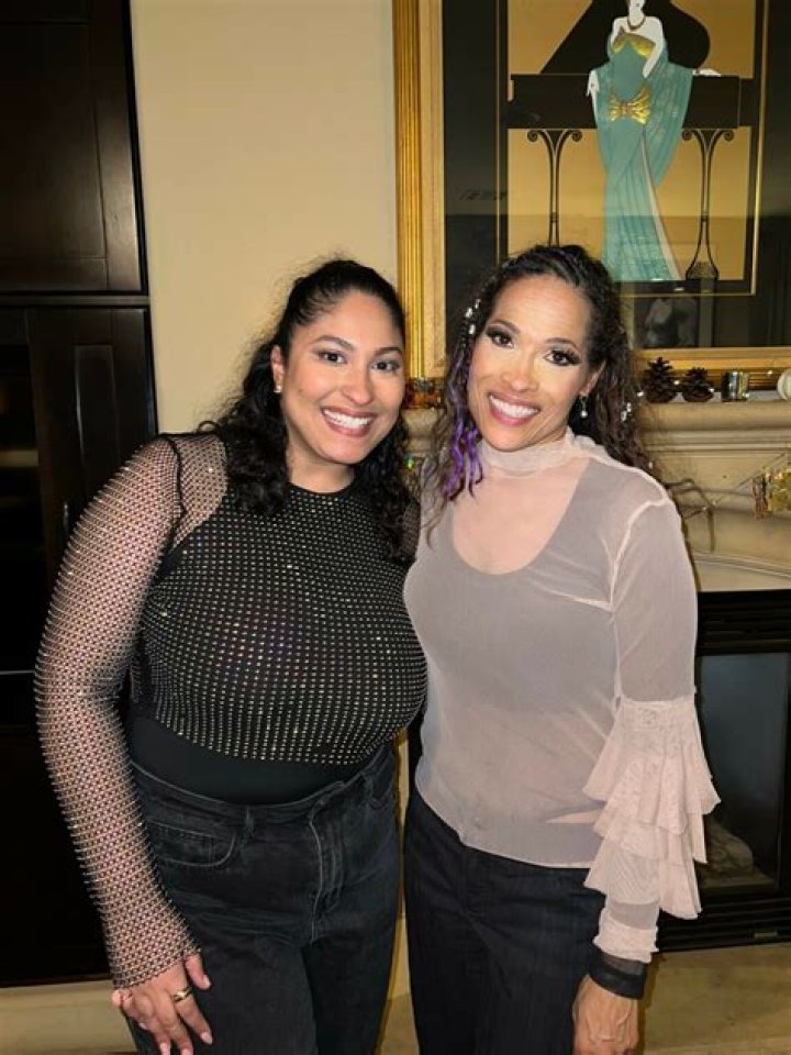 Snap: Rasheda Ali with her twin sister Jamillah Ali