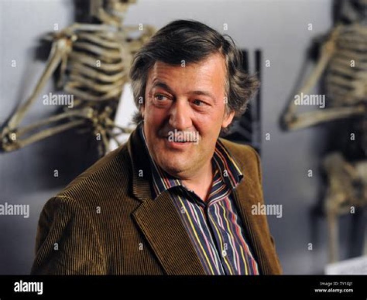 Stephen Fry, who portrays Dr. Gordon Wyatt in the television crime drama Bones , attends the show's 100th episode celebration in West Holywood, California on April 7, 2010. UPI/Jim Ruymen Photo via Newscom