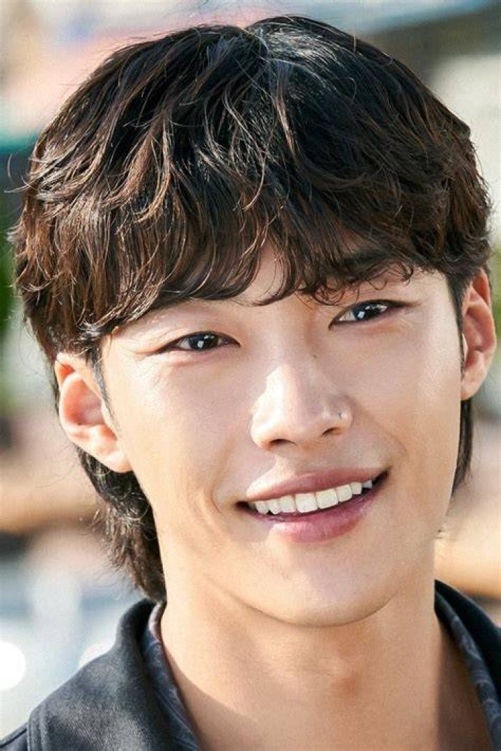 The actor Woo Do-Hwan with his Tempted co-star Moon Ga-Young.