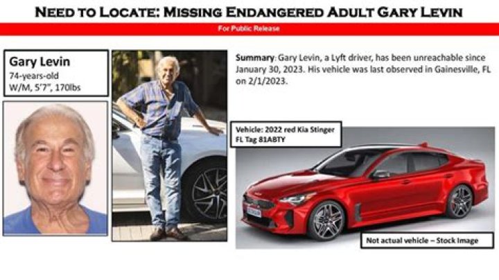 What happened to Gary Levin? Missing Florida Lyft driver reportedly found dead